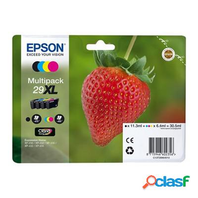 Cartuccia originale Epson C13T29964010 29XL Fragola (Conf.