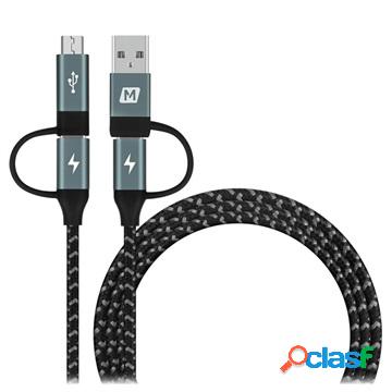 Cavo universale Momax OneLink 4 in 1 - USB-C, MicroUSB, USB