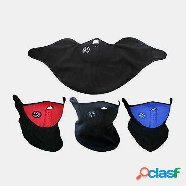 Ciclismo Half Face Maschera Copertura Unisex Inverno Caldo