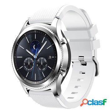 Cinturino sportivo in silicone Samsung Gear S3 - bianco