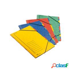 Classificatore numerico 1-7 - 7 scomparti - con elastici -