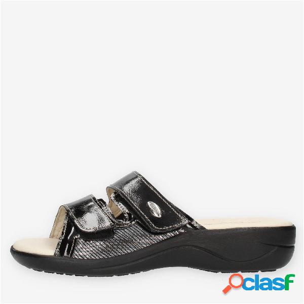 Clia Walk Comfort Ciabatte nere da donna