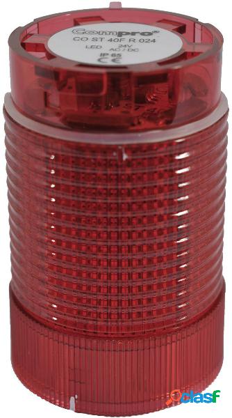 ComPro Segnalatore CO ST 40 RL 024 CO ST 40 LED Rosso 1 pz.