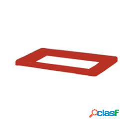 Coperchio per contenitore Bob Color - 20x2 cm - rosso -