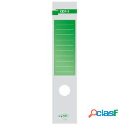 Copridorso CDR S - carta autoadesiva - 7 x 34,5 cm - verde -