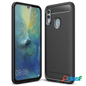 Cover Huawei Honor 10 Lite, P Smart (2019) in TPU spazzolato