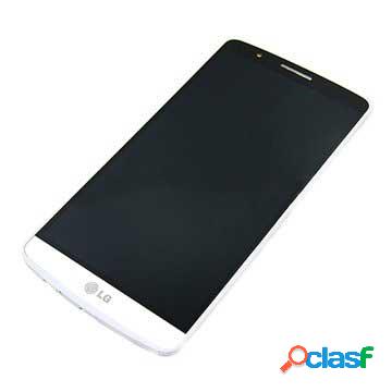 Cover frontale e display LCD per LG G3 - Bianco
