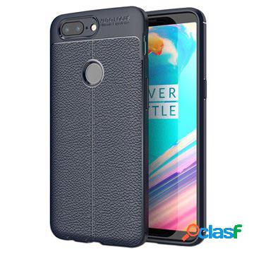 Cover in TPU Premium Slim Fit per OnePlus 5T - Blu scuro