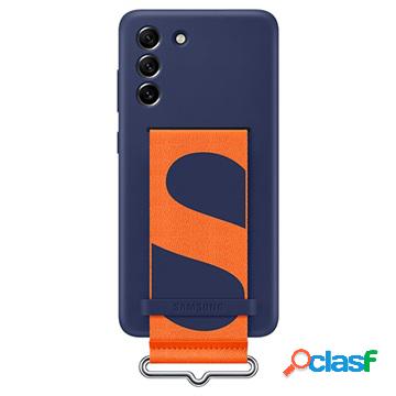 Cover in silicone Samsung Galaxy S21 FE 5G con cinturino