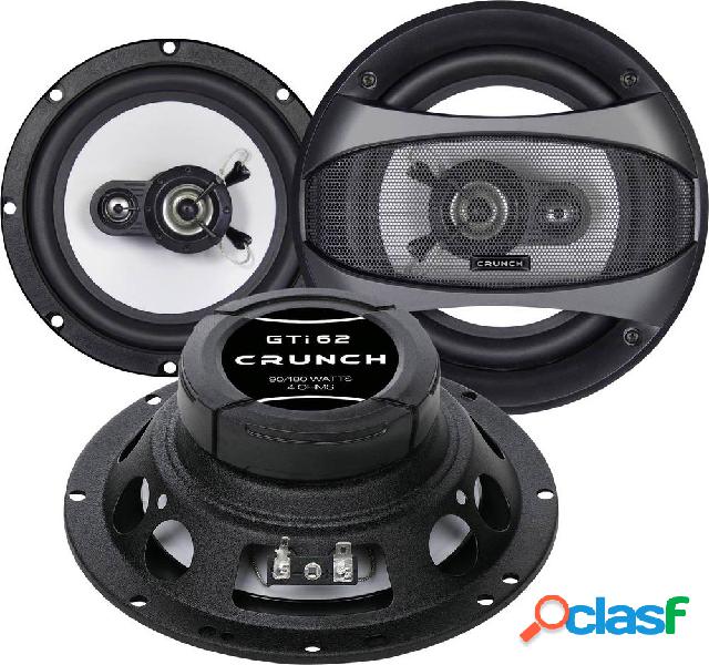 Crunch GTI-62 Altoparlante da incasso a 3 vie 180 W