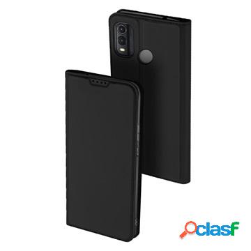Custodia Flip Dux Ducis Skin Pro per Nokia G11 Plus - Nera