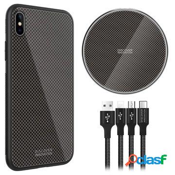 Custodia Nillkin Fancy per iPhone XS Max / Caricabatterie