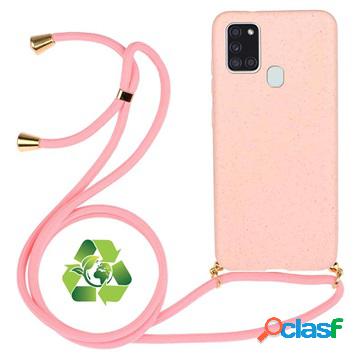 Custodia Saii Eco Line Samsung Galaxy A21s con Cinturino -