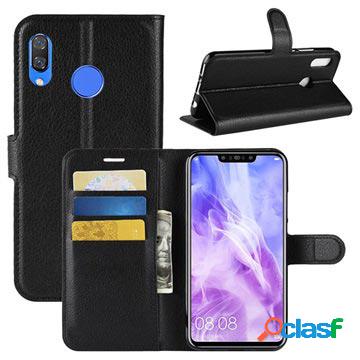 Custodia a Portafoglio Huawei Nova 3 con Funzione Stand -