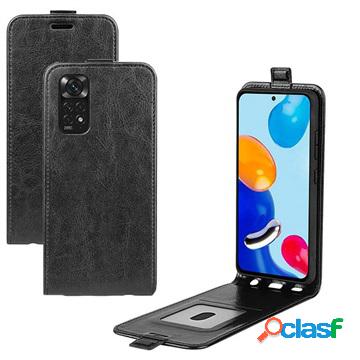 Custodia a vibrazione verticale Xiaomi Redmi Note 11/11S con