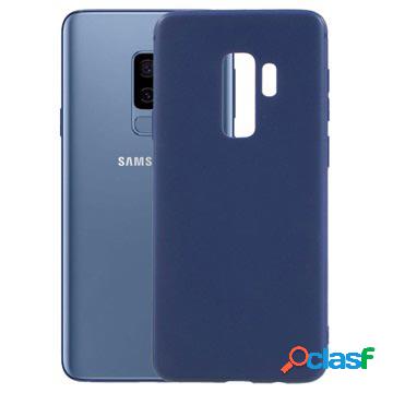 Custodia flessibile in silicone per Samsung Galaxy S9+ - blu