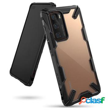 Custodia ibrida Ringke Fusion X Huawei P40 - nera