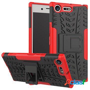 Custodia ibrida antiscivolo premium per Sony Xperia XZ -