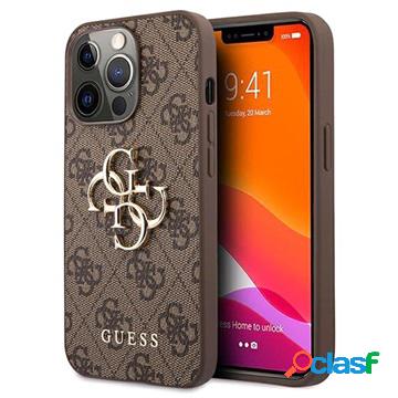 Custodia ibrida per iPhone 13 Pro con logo in metallo grande