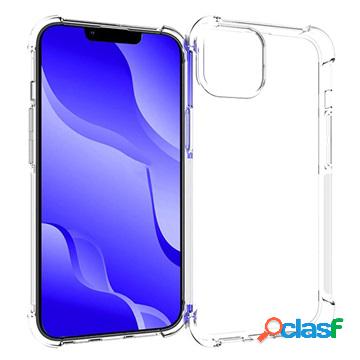 Custodia in TPU antiurto per iPhone 14 Plus - Trasparente