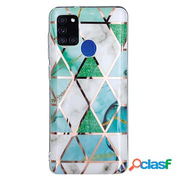 Custodia in TPU per Samsung Galaxy A21s IMD elettroplaccata