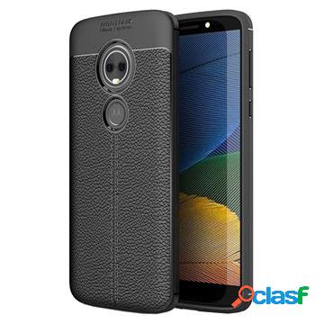 Custodia in TPU premium slim fit per Motorola Moto E5 - nera