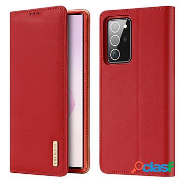 Custodia in pelle a portafoglio Dux Ducis Wish per Samsung