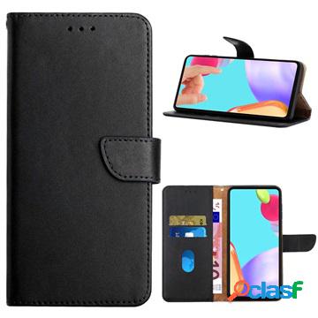 Custodia in pelle a portafoglio Motorola Edge 30 Pro con
