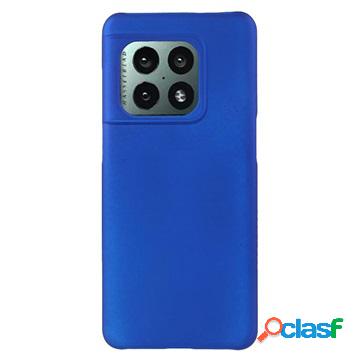 Custodia in plastica gommata OnePlus 10 Pro - blu