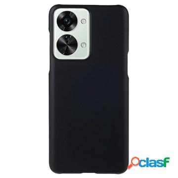 Custodia in plastica gommata OnePlus Nord 2T - nera