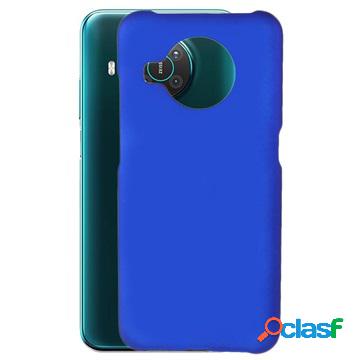 Custodia in plastica gommata per Nokia X10/X20 - blu