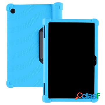Custodia in silicone antiurto Lenovo Yoga Tab 11 - azzurro