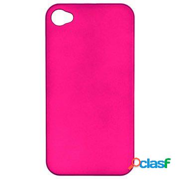 Custodia rigida rivestita Njord per iPhone 4 / 4S - rosa
