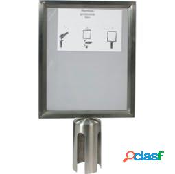 Display A4 per colonnine - Securit (unit vendita 1 pz.)