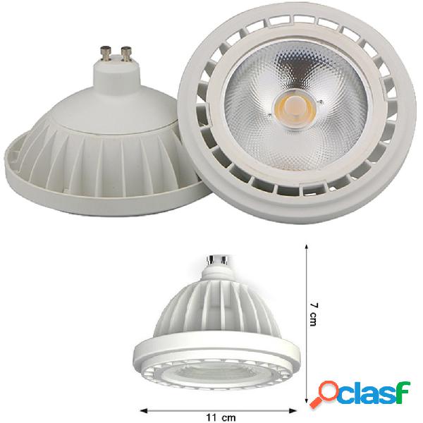 FARETTO LAMPADA A LED COB GU10 20W AR111 1800LUMEN LUCE