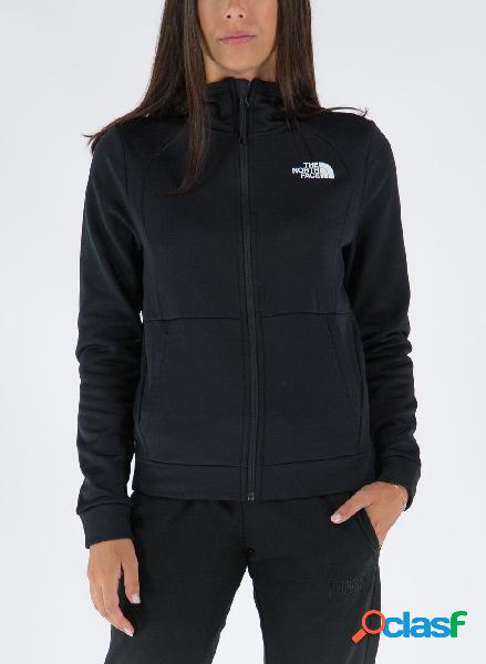 FELPA MA FULL ZIP CON CAPPUCCIO