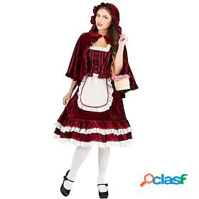 Fairytale Little Red Riding Hood Women's Outfits Movie