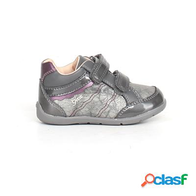 GEOX Elthan scarpa sportiva con strappo bambina - grigio