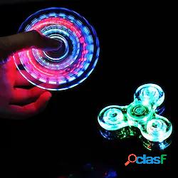 Giocattoli luminosi a led fidget spinner mano top spinners