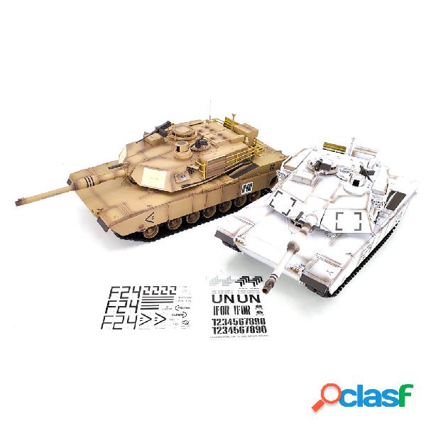Heng Long 3918-1 7.0 US M1A2 1/16 2.4G RC Tank Battle Lancio