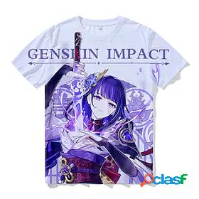 Inspired by Genshin Impact Baal Terylene Anime Cartoon 3D