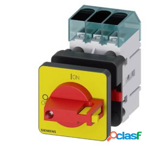 Interruttore sezionatore Rosso, Giallo 3 poli 16 mm² 16 A