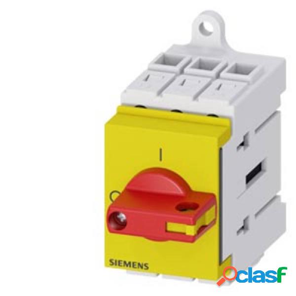 Interruttore sezionatore Rosso, Giallo 3 poli 16 mm² 16 A