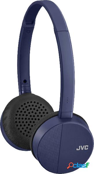 JVC HA-S24W-A On Ear cuffia auricolare Bluetooth Blu
