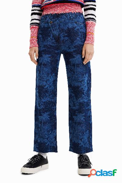 Jeans Boyfriend twisted palmeras