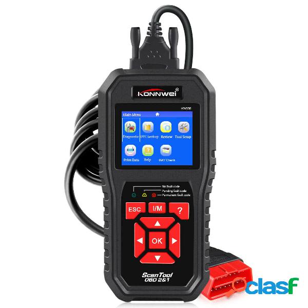 KONNWEI KW850 OBDII/EOBD Scanner Lettore di codici strumento