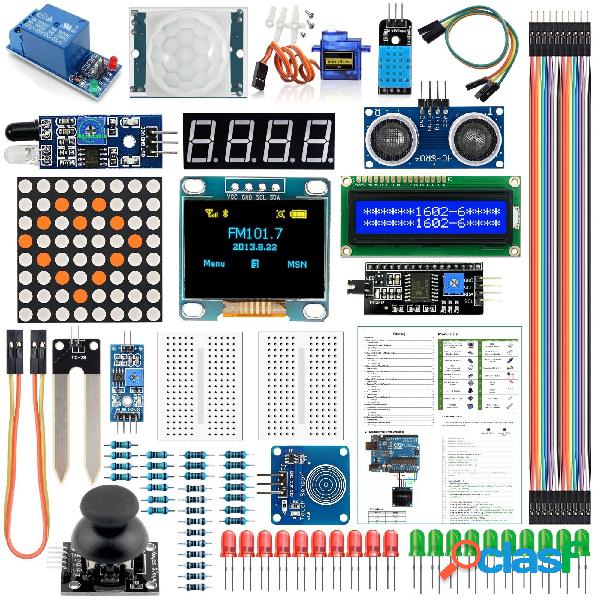 Kit sensore modulo AOQDQDQD® per Arduino con OLED da 0,96