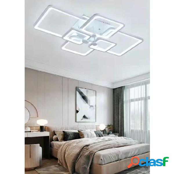 LAMPADARIO PLAFONIERA CON QUADRATI LAMPADA DA SOFFITTO LED