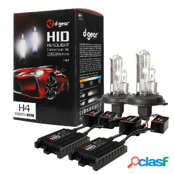 Lampadine H4 H4 Biluce - HID Canbus Xenon Kit - D-GEAR