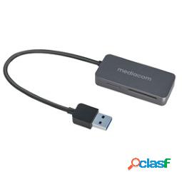 Lettore Card USB 3.0 - Mediacom (unit vendita 1 pz.)